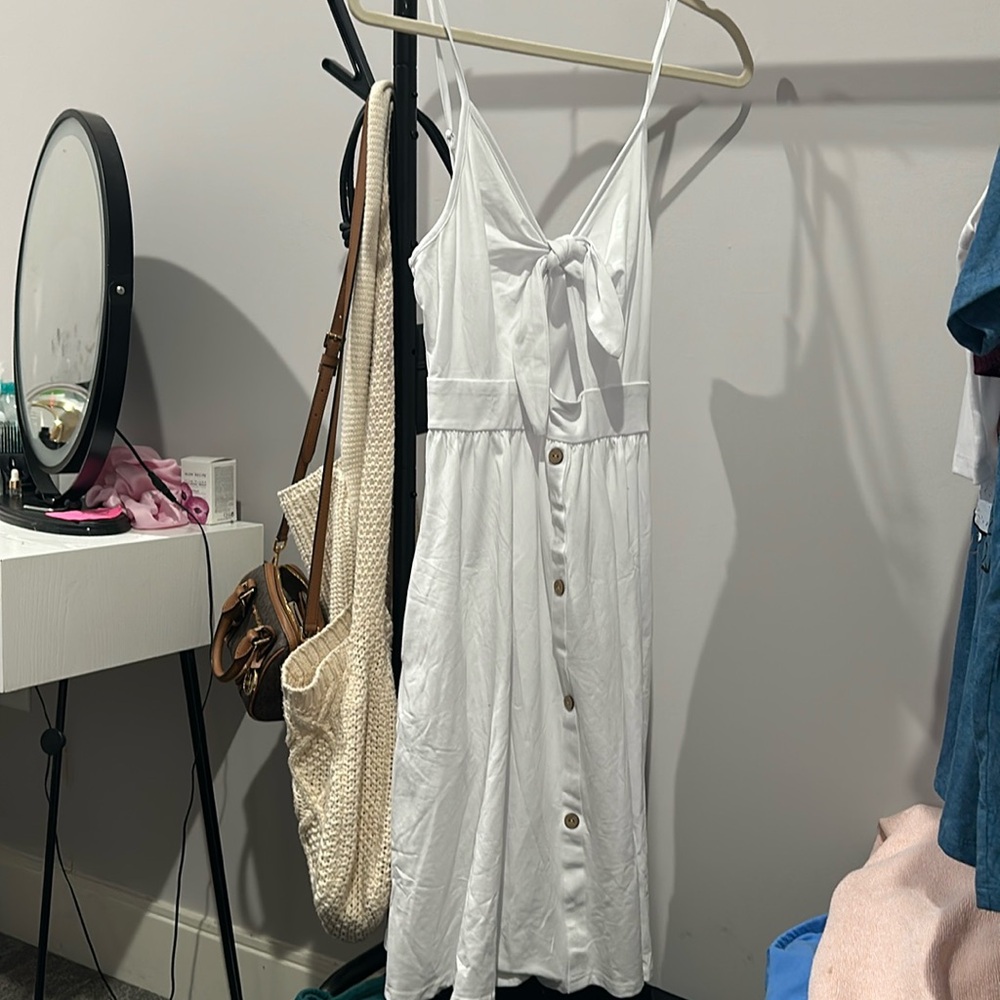 White dress